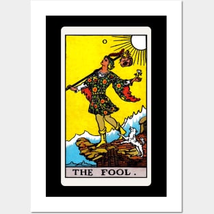 Card #0 - The Fool - Rider Waite Smith Tarot Posters and Art